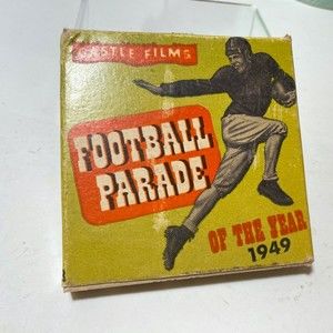 Vintage 8mm Complete Edition Castle Films Football Parade Of The Year 1949